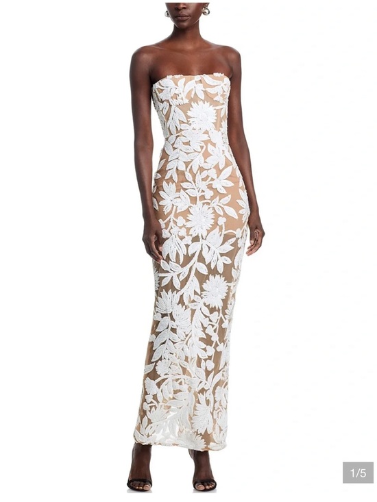 Bronx and Banco Dresses & Skirts - Bronx and Banco Dahlia Strapless White Dress S NEW $880